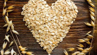 La avena en la piel
