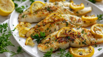 Pescado al Horno con Limón