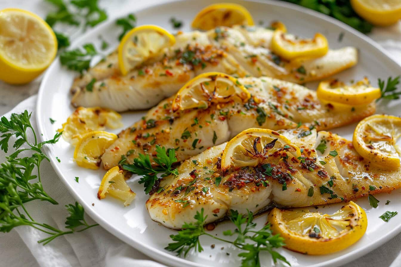 Pescado al Horno con Limón