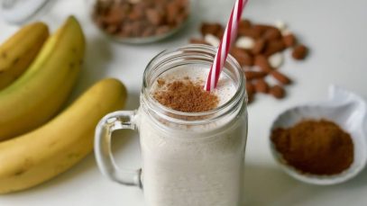Smoothie de Almendras y Plátano