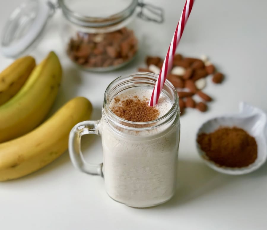 Smoothie de Almendras y Plátano