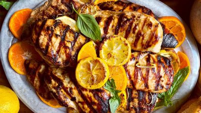 Pollo a la Parrilla con Limón