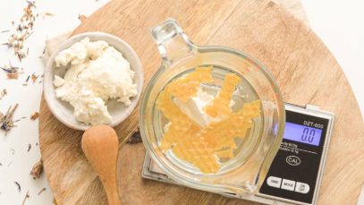 Receta para un bálsamo labial casero