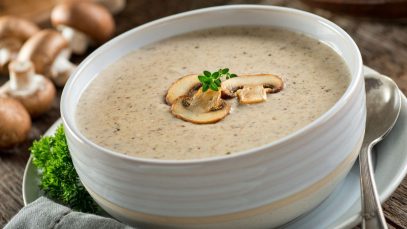 Crema de Champiñones