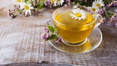 Té de manzanilla para aliviar el insomnio