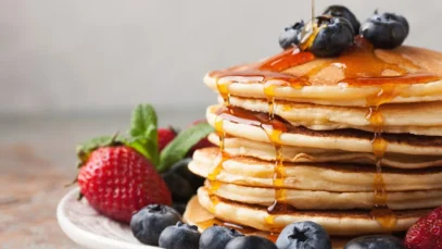 Pancakes de Avena y Miel