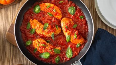 Pollo en Salsa de Tomate