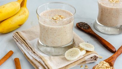 Batido de Avena y Plátano